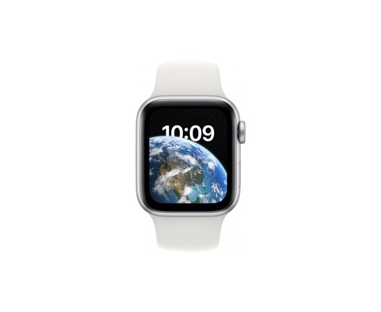 Смарт-часы Apple Watch SE 2022 GPS 40mm Silver Aluminium Case with White Sport Band - Regular (MNJV3UL/A), изображение 3