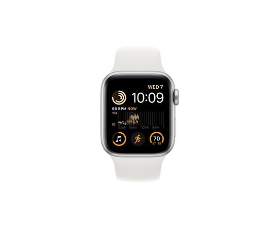 Смарт-часы Apple Watch SE 2022 GPS 40mm Silver Aluminium Case with White Sport Band - Regular (MNJV3UL/A), изображение 4