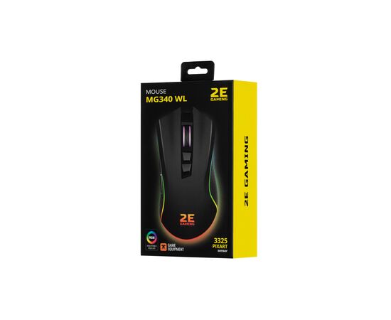 Мышка 2E Gaming MG340 Wireless RGB Black (2E-MG340UB-WL), изображение 2 Мышка 2E Gaming MG340 Wireless RGB Black (2E-MG340UB-WL), изображение 2