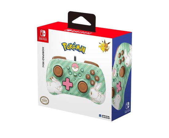 Геймпад Hori Horipad Mini (Pikachu Eevee) для Nintendo Switch Green (873124009040), зображення 5 Геймпад Hori Horipad Mini (Pikachu Eevee) для Nintendo Switch Green (873124009040), зображення 5