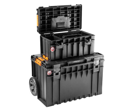 Ящик для инструментов Neo Tools модульная система, на колесах, 2 модуля (84-276), изображение 2