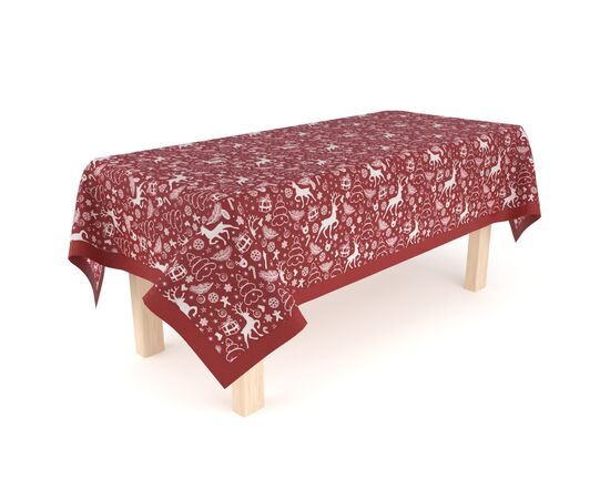 Скатертина Home Line червоний, 140х180 см (159380)