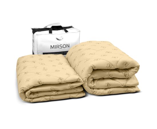 Одеяло MirSon шерстяное Экстра 0024 зима 140x205 см (2200000004352), изображение 5 Одеяло MirSon шерстяное Экстра 0024 зима 140x205 см (2200000004352), изображение 5