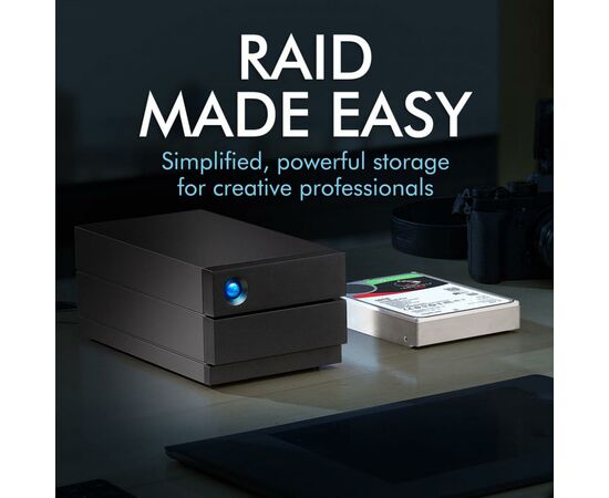Внешний жесткий диск LaCie 3.5" 28TB (STHJ28000800), изображение 6 Внешний жесткий диск LaCie 3.5" 28TB (STHJ28000800), изображение 6