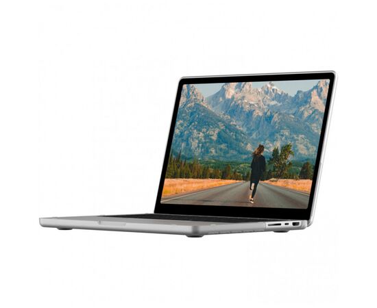 Чохол до ноутбука Uag 16" Apple MacBook Pro 2021 Dot, Ice (134005114343), зображення 6 Чохол до ноутбука Uag 16" Apple MacBook Pro 2021 Dot, Ice (134005114343), зображення 6