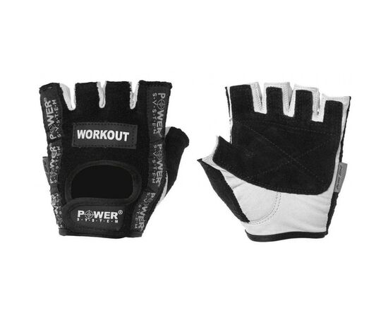 Рукавички для фітнесу Power System Workout PS-2200 S Black (PS-2200_S_Black)