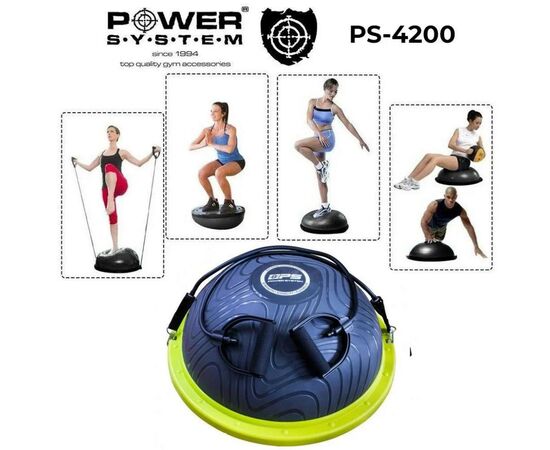 Балансировочная платформа Power System Balance Trainer Zone PS-4200 Green (4200GN-0), изображение 3 Балансировочная платформа Power System Balance Trainer Zone PS-4200 Green (4200GN-0), изображение 3