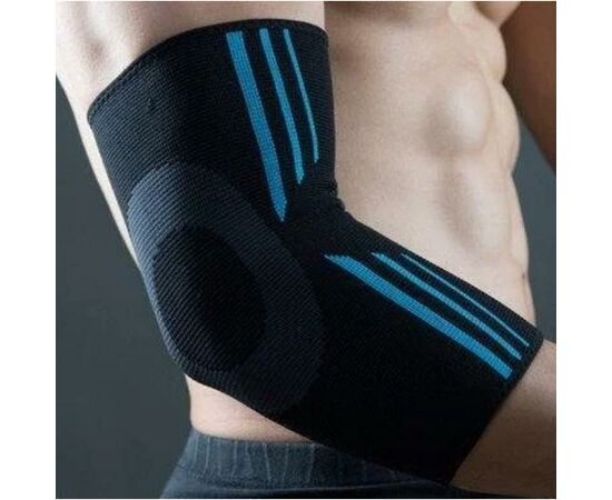 Фиксатор локтя Power System Elbow Support Evo Black/Blue M (PS-6020_M_Black-Blue), изображение 2 Фиксатор локтя Power System Elbow Support Evo Black/Blue M (PS-6020_M_Black-Blue), изображение 2