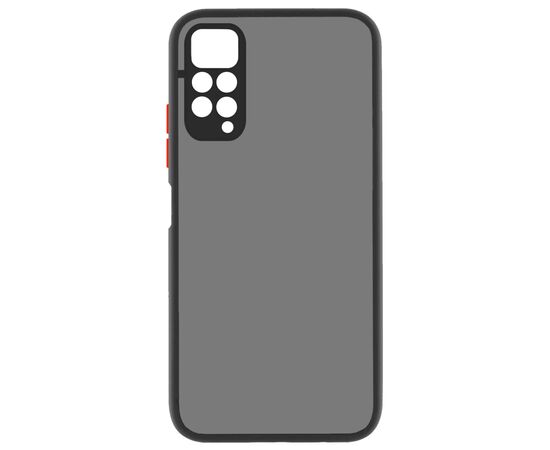 Чехол для моб. телефона MakeFuture Xiaomi Redmi Note 11 Pro Frame (Matte PC+TPU) Black (MCMF-XRN11PBK)
