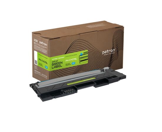 Тонер-картридж Patron Samsung CLT-407S cyan Green Label (PN-C407GL)