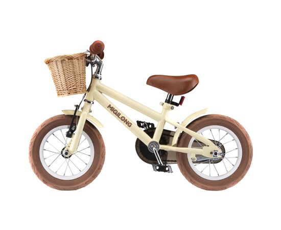 Детский велосипед Miqilong RM Бежевый 12" (ATW-RM12-BEIGE), изображение 5 Детский велосипед Miqilong RM Бежевый 12" (ATW-RM12-BEIGE), изображение 5