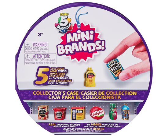 Ігровий набір Zuru Mini Brands Supermarket Колекційний дисплей з 5 фігуркам (77205)