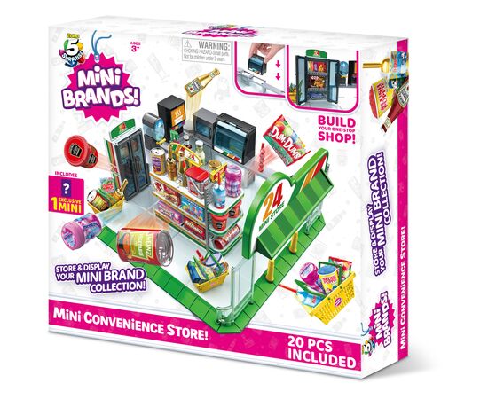 Игровой набор Zuru Mini Brands Supermarket Магазин у дома (77206), изображение 2 Игровой набор Zuru Mini Brands Supermarket Магазин у дома (77206), изображение 2