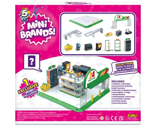 Игровой набор Zuru Mini Brands Supermarket Магазин у дома (77206), изображение 4 Игровой набор Zuru Mini Brands Supermarket Магазин у дома (77206), изображение 4