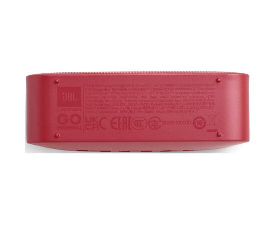 Акустична система JBL Go Essential Red (JBLGOESRED), зображення 9 Акустична система JBL Go Essential Red (JBLGOESRED), зображення 9