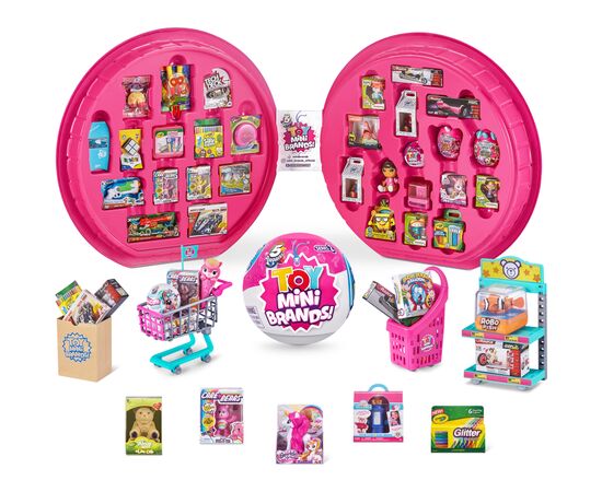 Игровой набор Zuru Mini Brands TOY Коллекционный дисплей с 5 фигурками (77218), изображение 6 Игровой набор Zuru Mini Brands TOY Коллекционный дисплей с 5 фигурками (77218), изображение 6