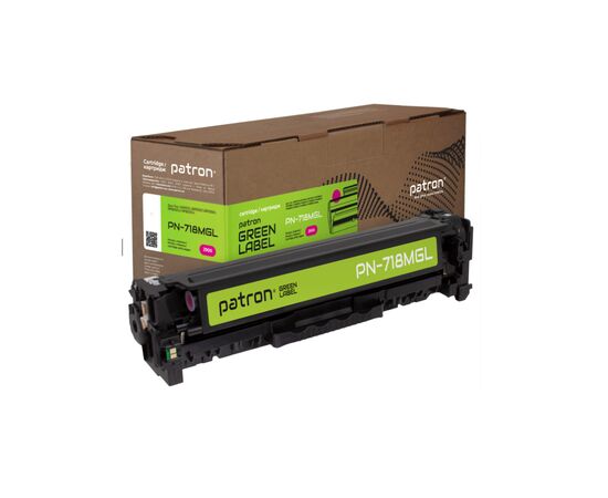 Картридж Patron Canon 718 magenta Green Label (PN-718MGL)