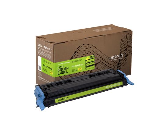 Картридж Patron HP 124A (Q6002A) yellow Green Label (PN-124AYGL)