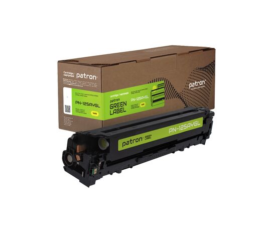 Картридж Patron HP 125A (CB542A) Green Label, yellow (PN-125AYGL)