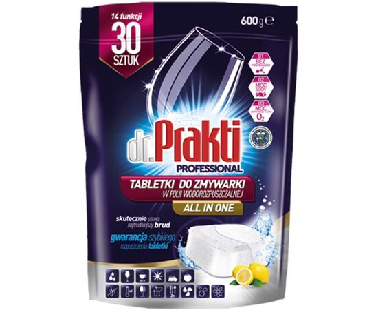 Таблетки для посудомоечных машин Dr. Prakti 30 шт. (5900308778463)