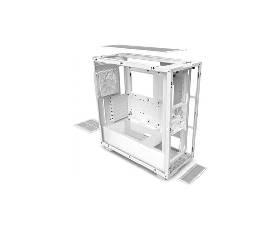 Корпус NZXT H7 v1 2022 Base Edition All White (CM-H71BW-01), изображение 6
