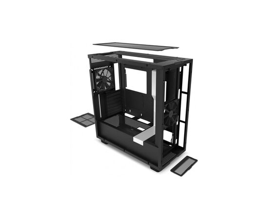 Корпус NZXT H7 v1 2022 Base Edition Black and White (CM-H71BG-01), изображение 6