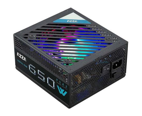Блок питания Azza 650W (PSAZ 650W ARGB), изображение 2 Блок питания Azza 650W (PSAZ 650W ARGB), изображение 2