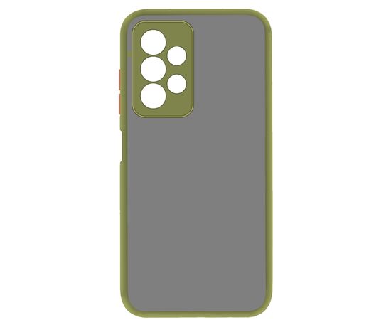 Чохол до моб. телефона MAKE Samsung A23 Frame (Matte PC+TPU) Green (MCMF-SA23GN)