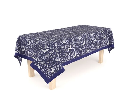 Скатерть Home Line синий, 140х220 см (159428)