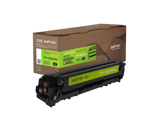 Картридж Patron HP 125A (CB540A) Green Label, black (PN-125AKGL)