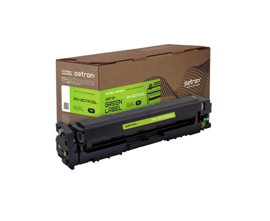 Картридж Patron HP 207X (W2210X) Green Label, black (PN-207XKGL)