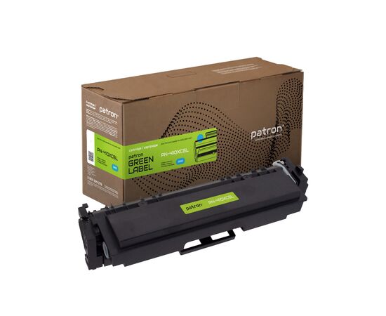 Картридж Patron HP 410X (CF411X) cyan Green Label (PN-410XCGL)