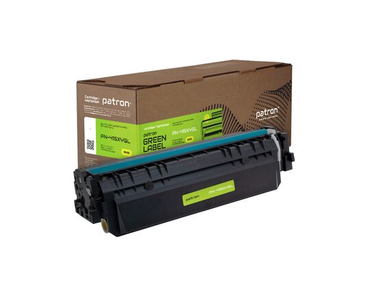 Картридж Patron HP 415X (W2032X) Green Label, yellow (PN-415XYGL)