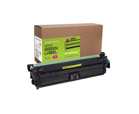 Картридж Patron HP 650A (CE273A) Green Label, magenta (PN-650AMGL)
