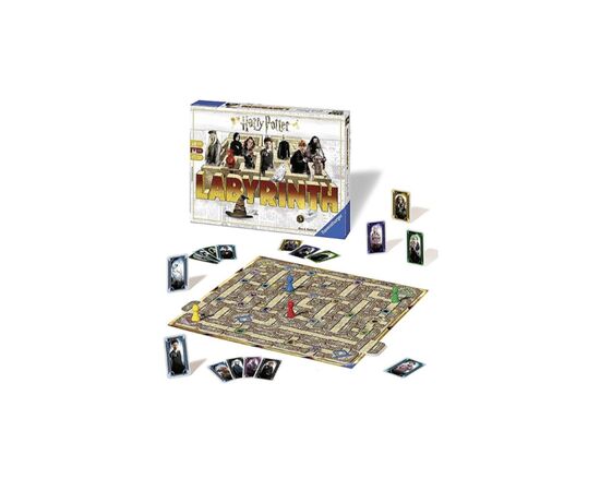 Настільна гра Ravensburger Harry Potter Labyrinth (Лабіринт Гаррі Поттер), англійська (4005556260317), зображення 2 Настільна гра Ravensburger Harry Potter Labyrinth (Лабіринт Гаррі Поттер), англійська (4005556260317), зображення 2