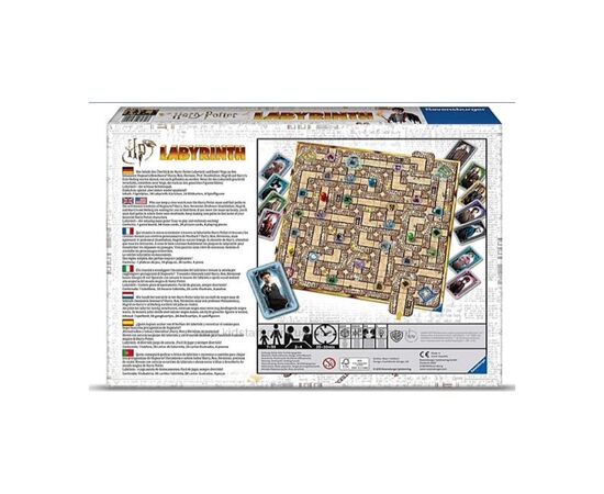 Настільна гра Ravensburger Harry Potter Labyrinth (Лабіринт Гаррі Поттер), англійська (4005556260317), зображення 3 Настільна гра Ravensburger Harry Potter Labyrinth (Лабіринт Гаррі Поттер), англійська (4005556260317), зображення 3