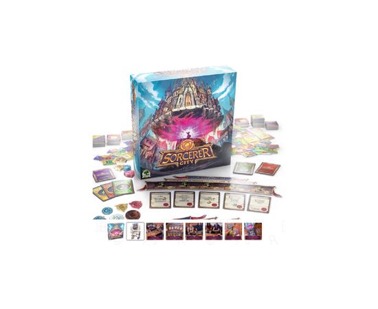 Настільна гра Druid City Games Sorcerer City (Місто Чарівників) , англійська (3770), зображення 2 Настільна гра Druid City Games Sorcerer City (Місто Чарівників) , англійська (3770), зображення 2