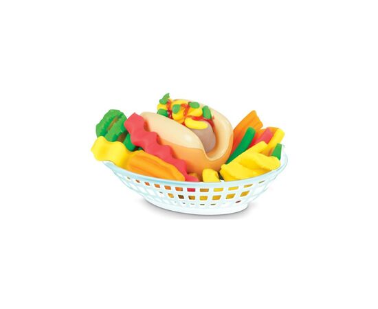 Набор для творчества Hasbro Play-Doh Картофель фри (F1320), изображение 6 Набор для творчества Hasbro Play-Doh Картофель фри (F1320), изображение 6