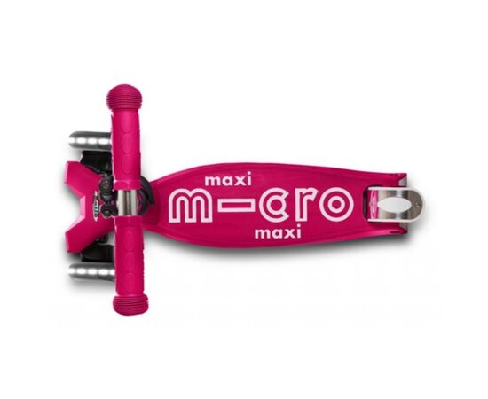 Самокат Micro Maxi Deluxe Pink LED (MMD077), изображение 2 Самокат Micro Maxi Deluxe Pink LED (MMD077), изображение 2
