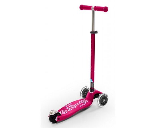 Самокат Micro Maxi Deluxe Pink LED (MMD077), изображение 4 Самокат Micro Maxi Deluxe Pink LED (MMD077), изображение 4