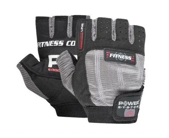 Перчатки для фитнеса Power System Fitness PS-2300 Grey/Black XL (PS-2300_XL_Black-grey)
