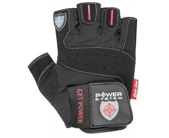 Перчатки для фитнеса Power System Get Power PS-2550 Black M (PS-2550_M_Black), изображение 3 Перчатки для фитнеса Power System Get Power PS-2550 Black M (PS-2550_M_Black), изображение 3