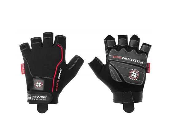 Перчатки для фитнеса Power System Mans Power PS-2580 Black XS (PS-2580_XS_Black)