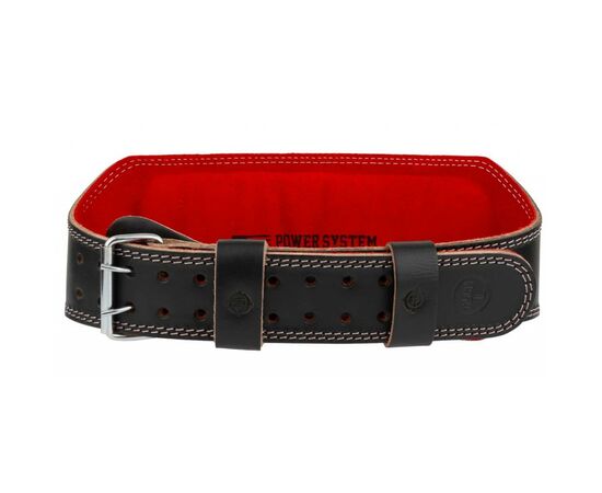 Атлетический пояс Power System Elite PS-3030 Black/Red L (PS-3030_L_Black-Red), изображение 4 Атлетический пояс Power System Elite PS-3030 Black/Red L (PS-3030_L_Black-Red), изображение 4