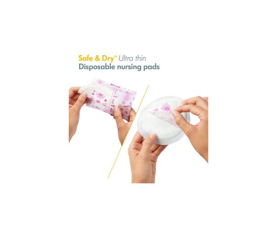 Вкладыш для бюстгальтера Medela Disposable nursing pads Pads 30 шт (101037038), изображение 2 Вкладыш для бюстгальтера Medela Disposable nursing pads Pads 30 шт (101037038), изображение 2