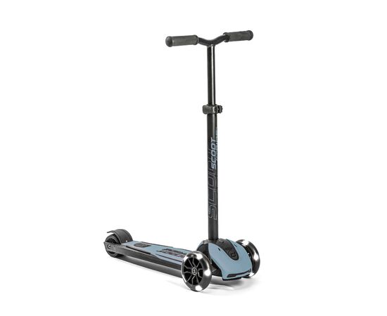 Самокат Scoot&Ride Highwaykick 5 LED Steel (SR-190117-STEEL)