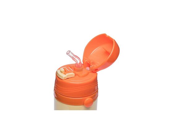 Поильник-непроливайка Stenson термос 350 мл Желтый с оранжевым. (MT-2087 yellow/orange), изображение 2 Поильник-непроливайка Stenson термос 350 мл Желтый с оранжевым. (MT-2087 yellow/orange), изображение 2