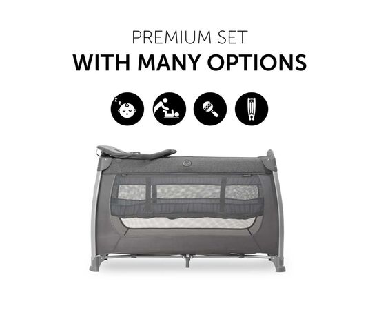 Детский манеж Hauck Play N Relax (Melange Charcoal) (60009-2), изображение 6 Детский манеж Hauck Play N Relax (Melange Charcoal) (60009-2), изображение 6
