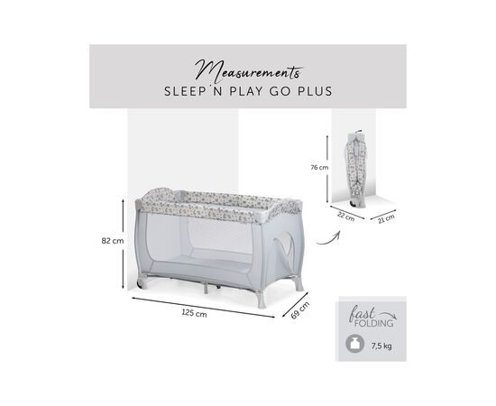 Детский манеж Hauck Sleep N Play Go Plus (Pooh Exploring) (60083-2), изображение 6 Детский манеж Hauck Sleep N Play Go Plus (Pooh Exploring) (60083-2), изображение 6