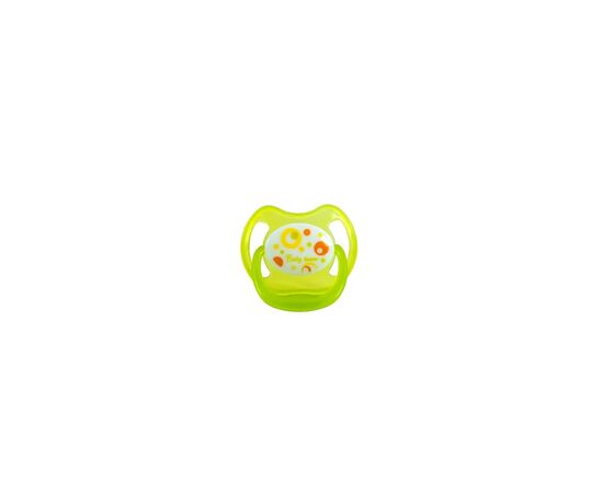 Пустышка Baby Team латексная, классическая 0+ мес. (3220_зеленый)